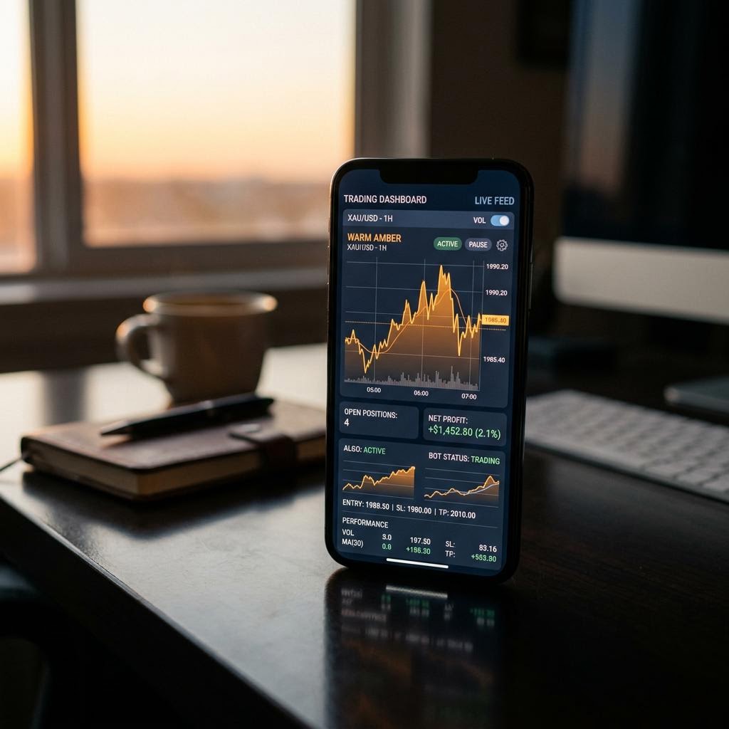 Fortress Counsel Dashboard auf einem modernen Smartphone